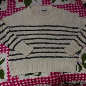 John & Jenn Striped Sweater